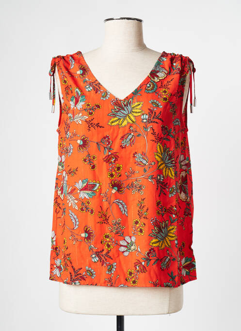 Top orange MOLLY BRACKEN pour femme
