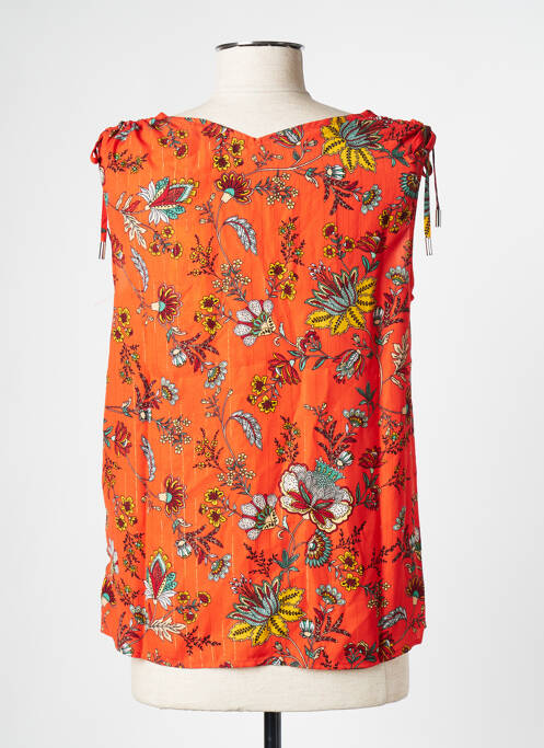 Top orange MOLLY BRACKEN pour femme
