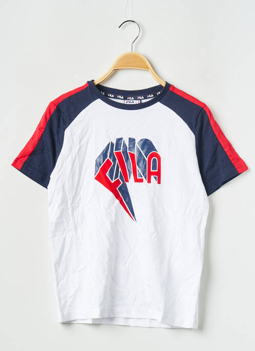 T-shirt blanc FILA pour garçon