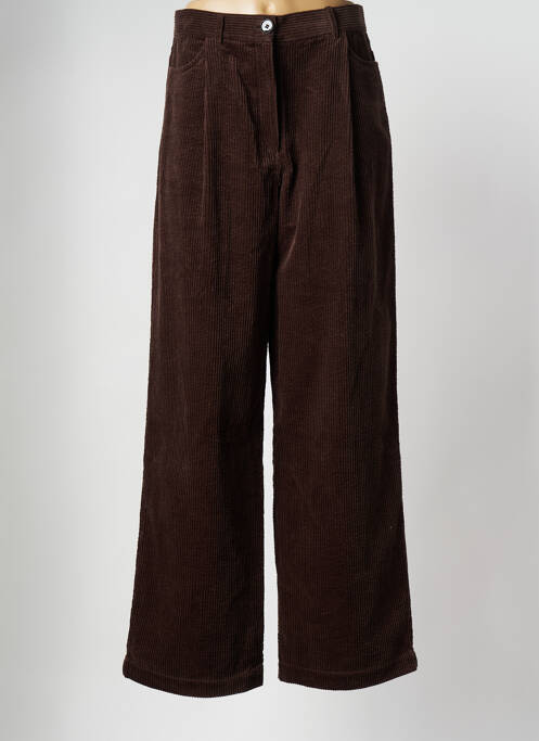 Pantalon large marron SESSUN pour femme