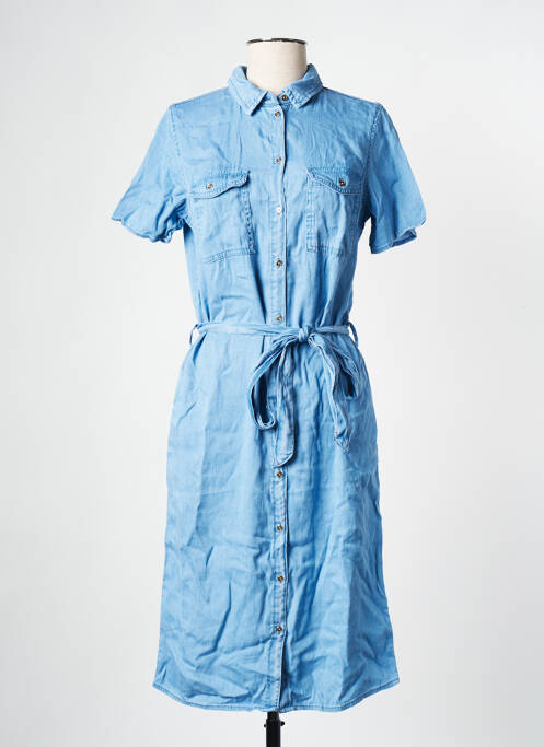 Robe mi-longue bleu VILA pour femme