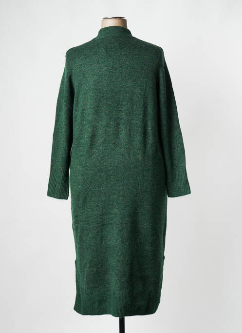 Robe mi-longue vert EVOKED VILA pour femme