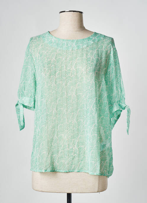Top vert LILI SIDONIO pour femme