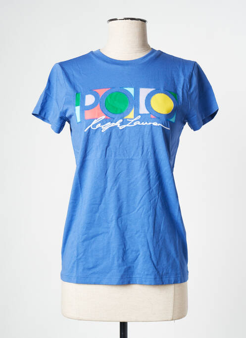 T-shirt bleu RALPH LAUREN pour femme