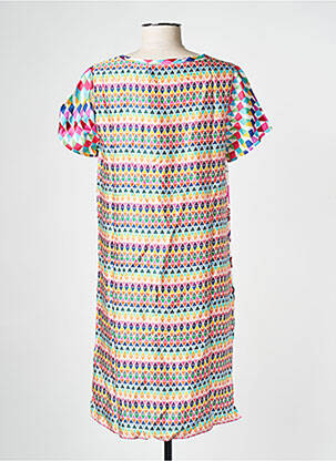Robe courte blanc SACK'S femme