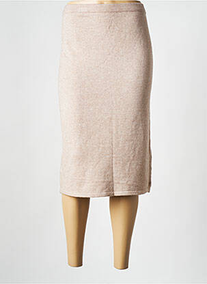 Jupe maternité beige MAMALICIOUS pour femme