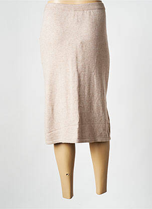 Jupe maternité beige MAMA LICIOUS femme