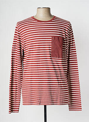 T-shirt rouge OLOW homme