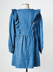 Robe courte bleu ROSAE pour femme seconde vue