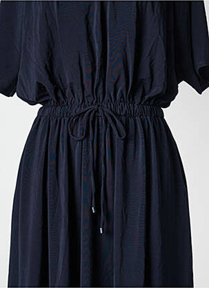 Robe mi-longue bleu MAX MARA femme