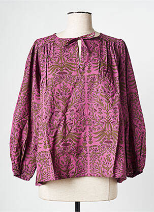Top violet BONTON femme