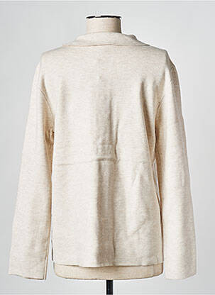 Gilet manches longues beige VILA femme