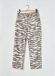 Jeans coupe droite beige VILA pour femme seconde vue