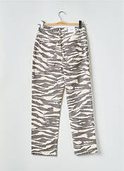 Jeans coupe droite beige VILA pour femme seconde vue