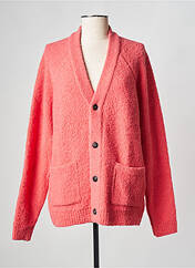 Gilet manches longues rouge HOMECORE pour homme seconde vue