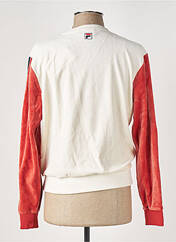 Sweat-shirt blanc FILA pour fille seconde vue