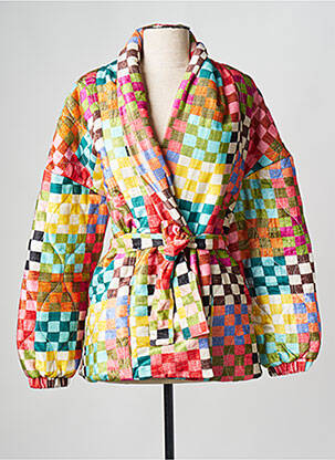 Manteau court jaune SACK'S femme