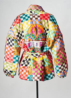 Manteau court jaune SACK'S femme
