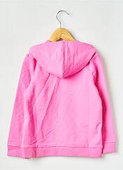 Sweat-shirt à capuche rose GUESS pour fille seconde vue