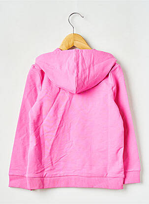 Sweat-shirt à capuche rose GUESS fille