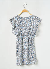 Robe courte blanc MINI MOLLY pour fille seconde vue