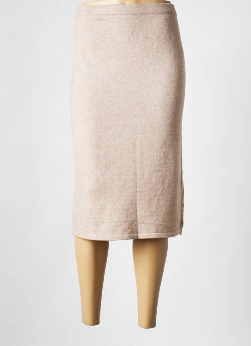 Jupe maternité beige MAMALICIOUS pour femme