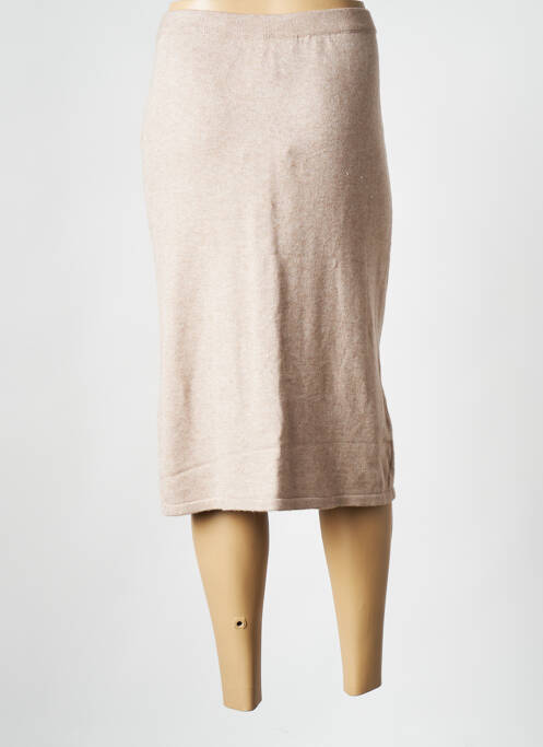 Jupe maternité beige MAMALICIOUS pour femme