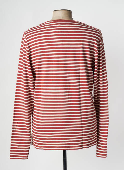 T-shirt rouge OLOW pour homme