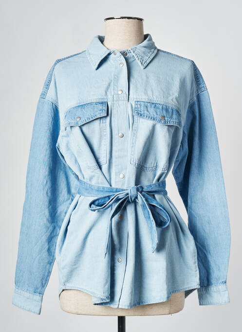 Chemisier bleu VILA pour femme