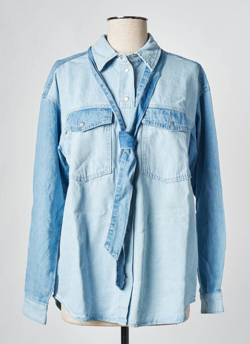 Chemisier bleu VILA pour femme