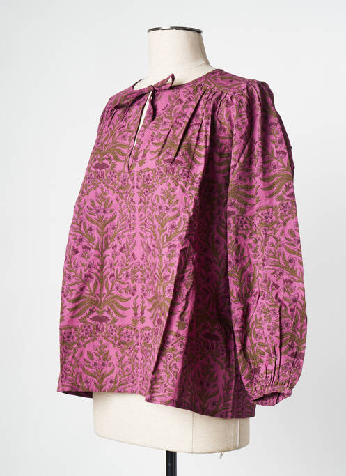 Top violet BONTON femme