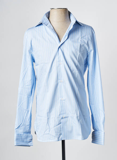 Chemise manches longues bleu ATELIER PRIVÉ pour homme