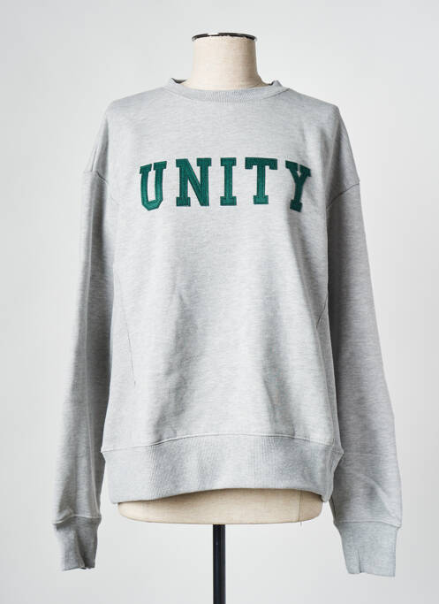 Sweat-shirt gris MINIMUM pour homme