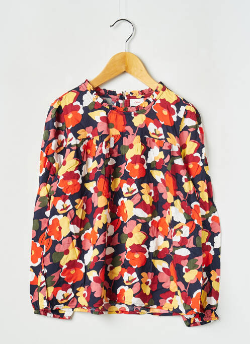 Blouse rouge S.OLIVER pour fille