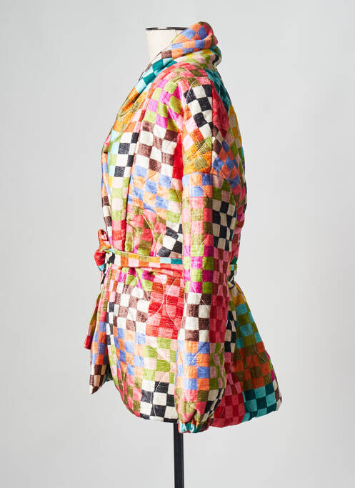 Manteau court jaune SAK'S pour femme