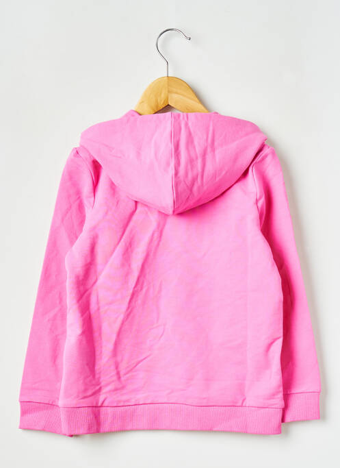 Sweat-shirt à capuche rose GUESS pour fille