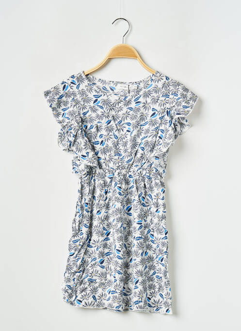 Robe courte blanc MINI MOLLY pour fille