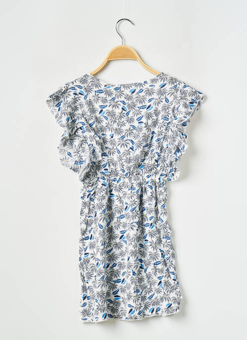 Robe courte blanc MINI MOLLY pour fille