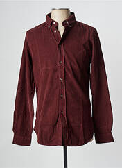 Chemise manches longues rouge PAUL SMITH pour homme seconde vue