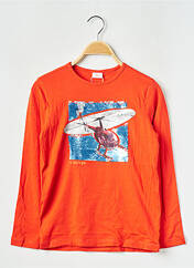 T-shirt orange S.OLIVER pour garçon seconde vue