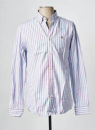 Chemise manches longues bleu SCOTCH & SODA homme
