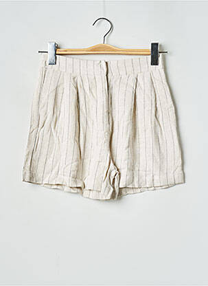 Short beige VILA femme