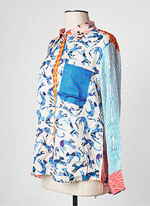 Chemisier bleu SACK'S femme