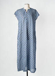 Robe longue bleu BELLEROSE femme