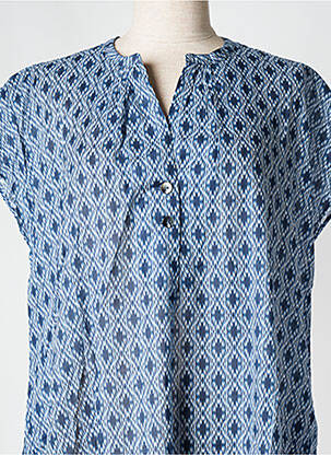 Robe longue bleu BELLEROSE femme