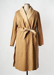 Manteau long marron EVOKED VILA femme
