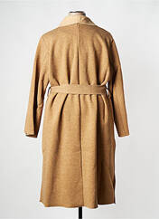 Manteau long marron EVOKED VILA pour femme seconde vue