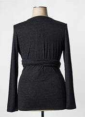 T-shirt / Top maternité gris NOPPIES pour femme seconde vue