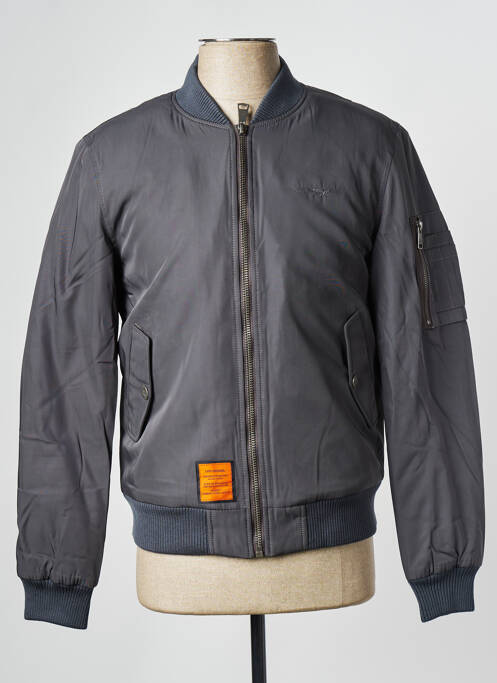 Blouson gris BOMBERS pour homme