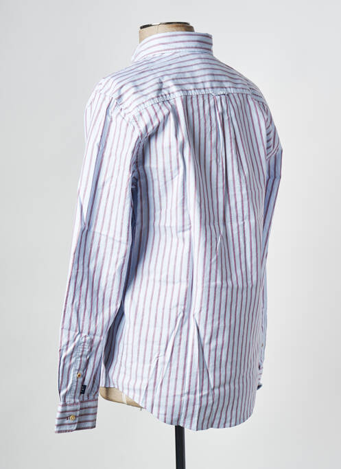 Chemise manches longues bleu SCOTCH & SODA pour homme
